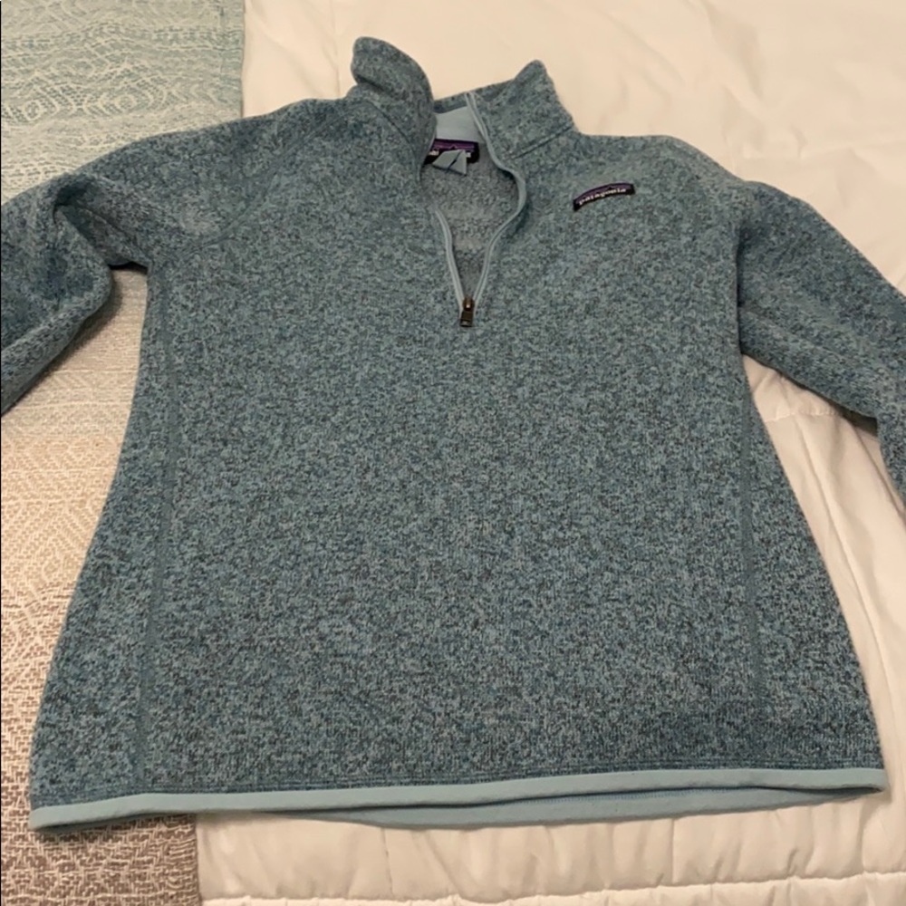 Light blue Patagonia jacket